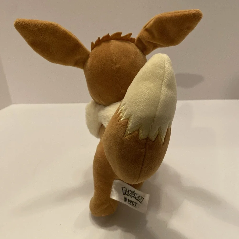 WCT Pokemon Eevee Standing Plush Toy Stuffed Animal 9